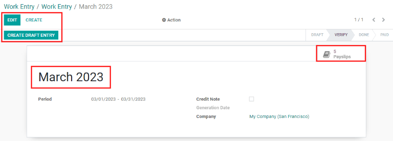 Інформація про партію, яка відображається під час створення партії.