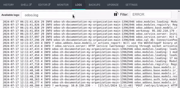 Автоматичне прокручування журналів