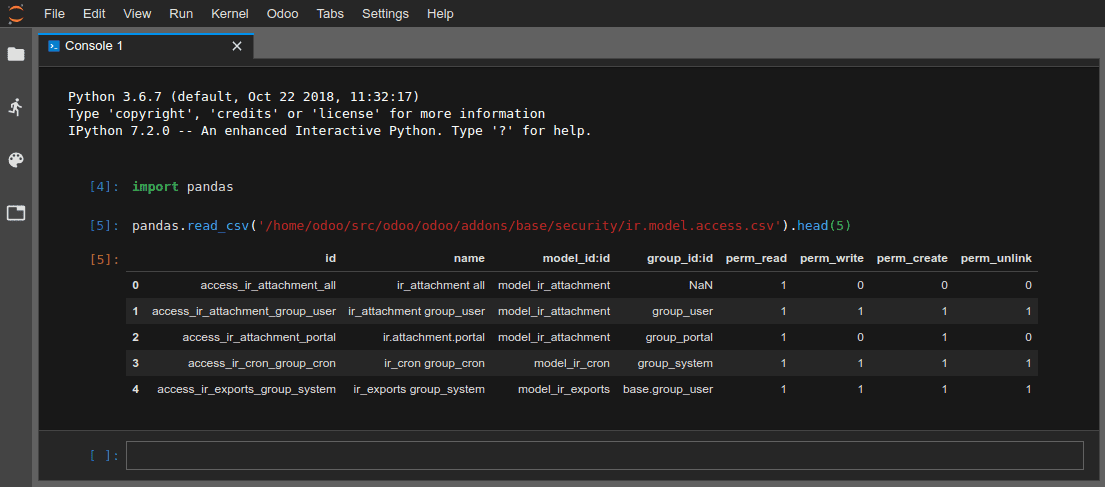 Приклад CSV з pandas